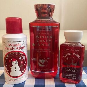 BBW Christmas shower set 🧑‍🎄